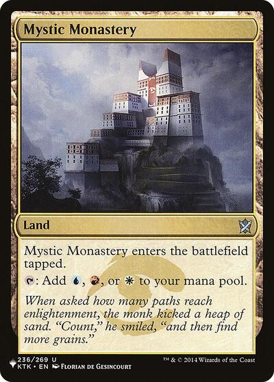 Mystic Monastery (The List) Near Mint