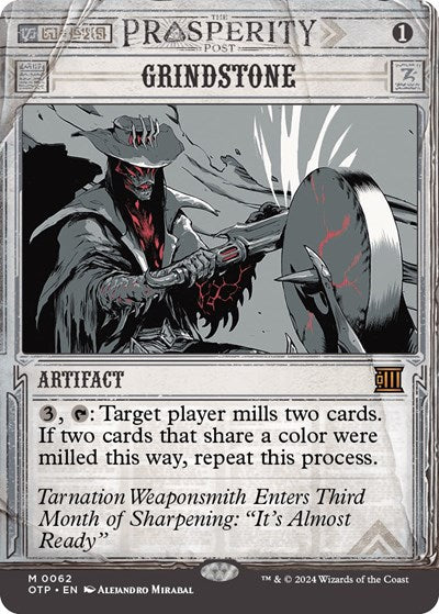 Grindstone (Outlaws of Thunder Junction: Breaking News) Light Play