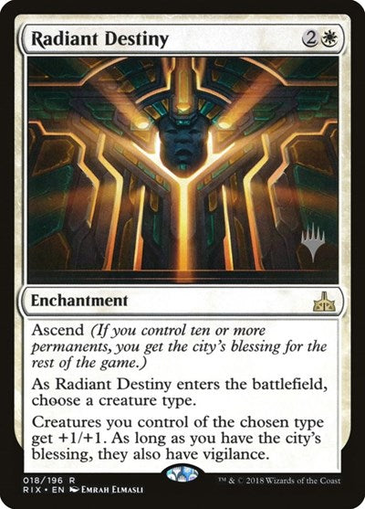 Radiant Destiny (Promo Pack: Core Set 2020) Near Mint