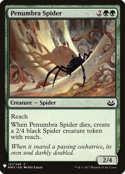 Penumbra Spider (Mystery Booster) Medium Play