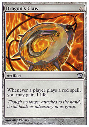Dragon's Claw (9th Edition) Heavy Play