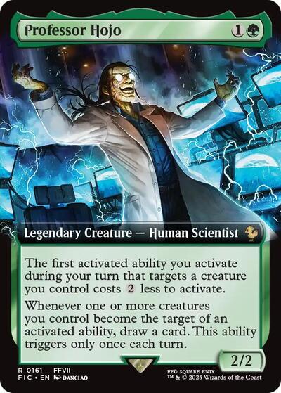 Professor Hojo (Extended Art) (Commander: FINAL FANTASY) Light Play
