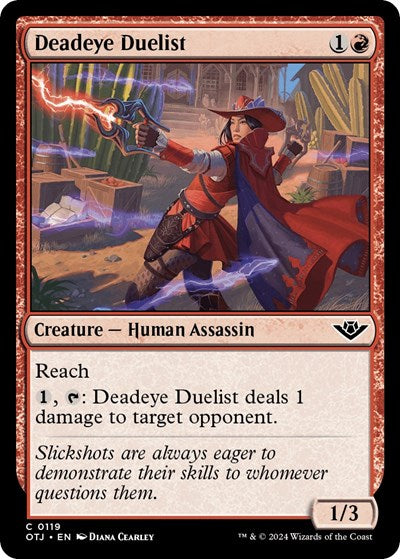 Deadeye Duelist (Outlaws of Thunder Junction) Light Play