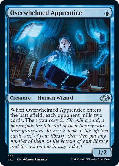 Overwhelmed Apprentice (Jumpstart 2022) Light Play