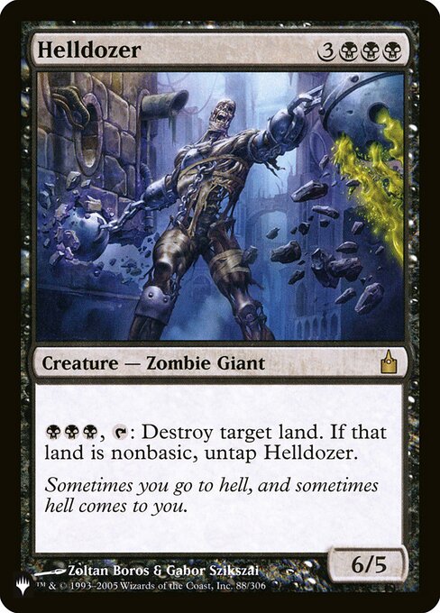 Helldozer (The List) Near Mint