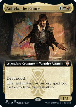 Anhelo, the Painter (Extended Art) (Commander: Streets of New Capenna) Medium Play