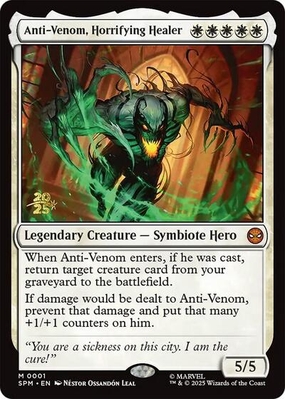 Anti-Venom, Horrifying Healer (Promos: Prerelease Cards) Near Mint Foil