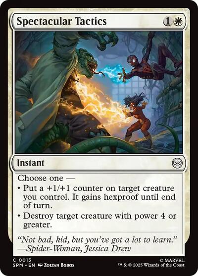 Spectacular Tactics (Marvel's Spider-Man) Light Play Foil