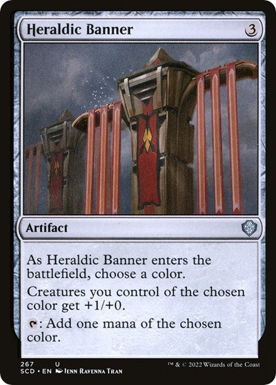 Heraldic Banner (Commander 2022 Starter Decks) Near Mint