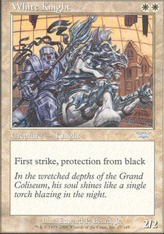 White Knight (Legions) Medium Play Foil