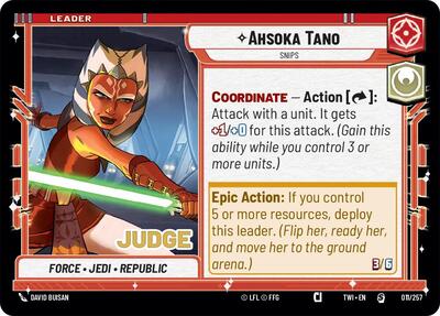 Ahsoka Tano Snips (Judge Promos) Near Mint