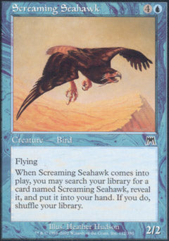 Screaming Seahawk (Onslaught) Light Play Foil