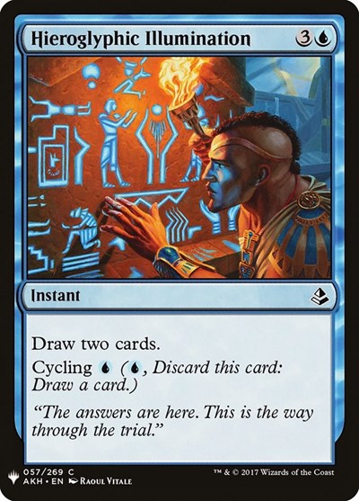 Hieroglyphic Illumination (Mystery Booster) Light Play