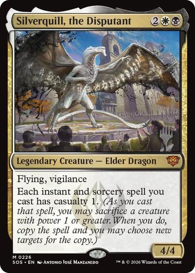 Silverquill, the Disputant (Promo Pack: Secrets of Strixhaven) Near Mint