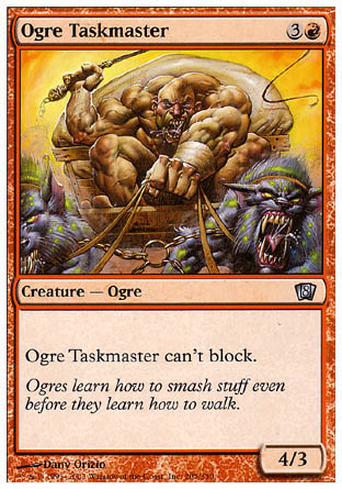 Ogre Taskmaster (8th Edition) Light Play