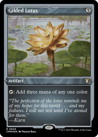 Gilded Lotus Foil Etched|1|0|0.00