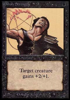 Unholy Strength (Alpha) Damaged / Poor