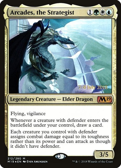 Arcades, the Strategist (Promos: Prerelease Cards) Near Mint Foil