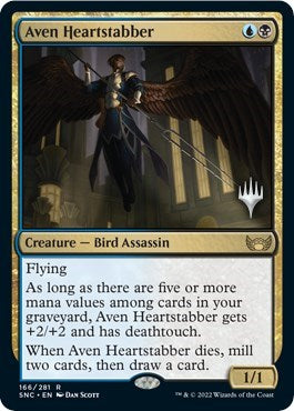 Aven Heartstabber (Promo Pack: Streets of New Capenna) Near Mint