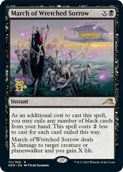 March of Wretched Sorrow (Promos: Prerelease Cards) Near Mint Foil