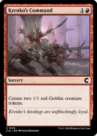 Krenko's Command (Ravnica: Clue Edition) Near Mint