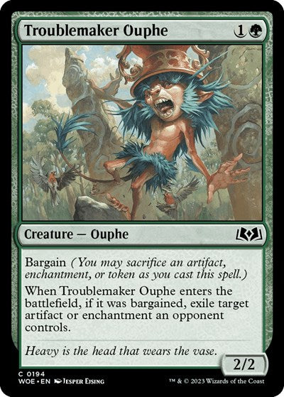 Troublemaker Ouphe (Wilds of Eldraine) Medium Play
