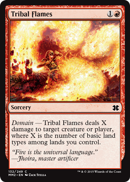 Tribal Flames (Modern Masters 2015) Near Mint Foil