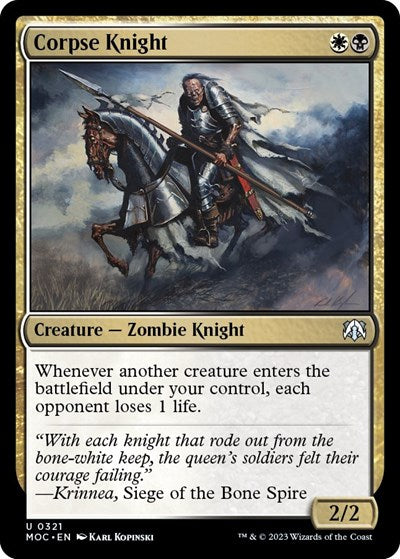 Corpse Knight (Commander: March of the Machine) Near Mint