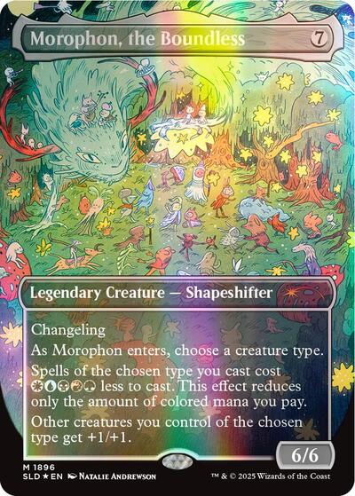 Morophon, the Boundless (Double Rainbow Foil) (Secret Lair) Near Mint Foil