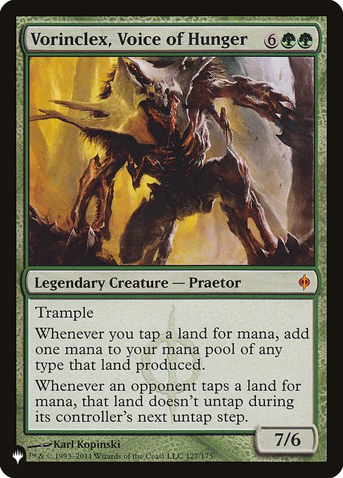 Vorinclex, Voice of Hunger (The List) Near Mint