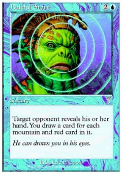 Baleful Stare (7th Edition) Medium Play