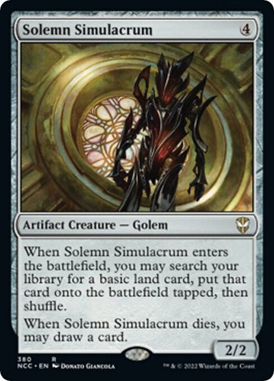 Solemn Simulacrum (Commander: Streets of New Capenna) Near Mint