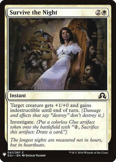 Survive the Night (Mystery Booster) Near Mint