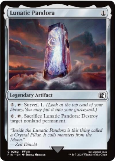 Lunatic Pandora (Universes Beyond: FINAL FANTASY) Light Play Foil