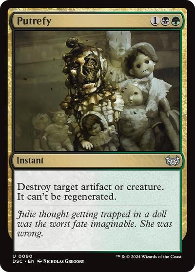 Putrefy (Commander: Duskmourn: House of Horror) Near Mint