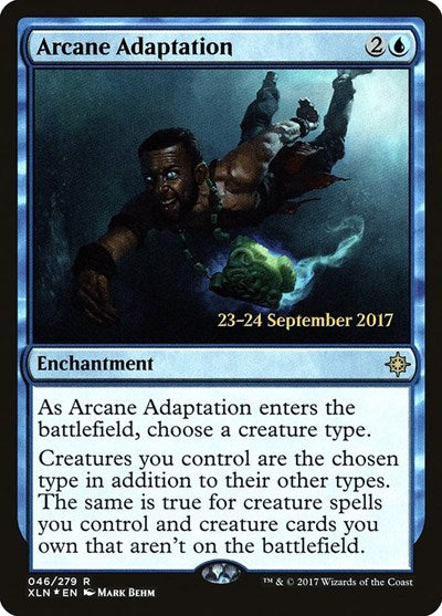 Arcane Adaptation (Promos: Prerelease Cards) Light Play Foil