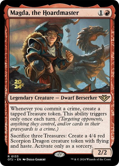 Magda, the Hoardmaster (Promos: Prerelease Cards) Near Mint Foil