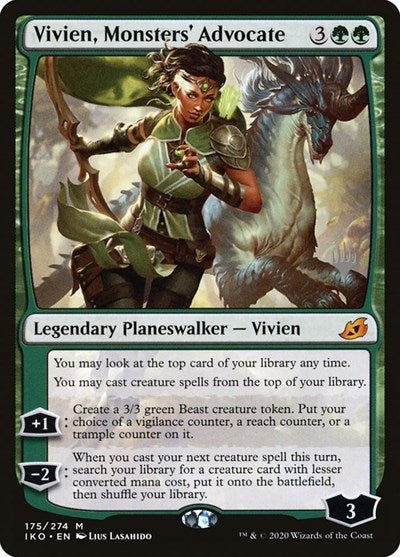 Vivien, Monsters' Advocate (Promo Pack: Ikoria) Light Play