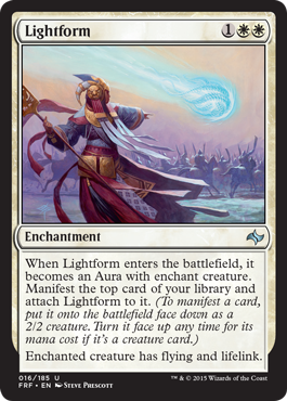 Lightform (Fate Reforged) Medium Play Foil