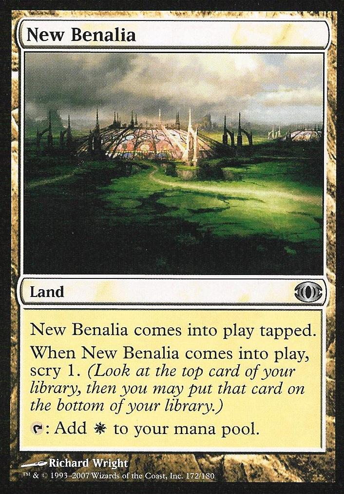 New Benalia (Futuresight) Light Play Foil