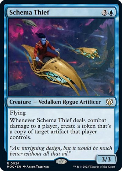 Schema Thief (Commander: March of the Machine) Light Play