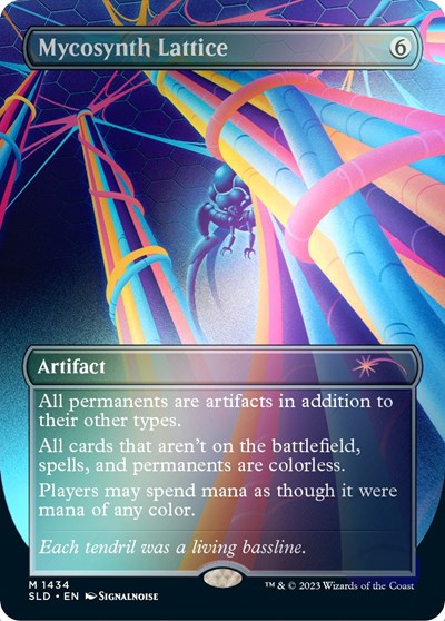 Mycosynth Lattice (Rainbow Foil) (Secret Lair) Near Mint Foil