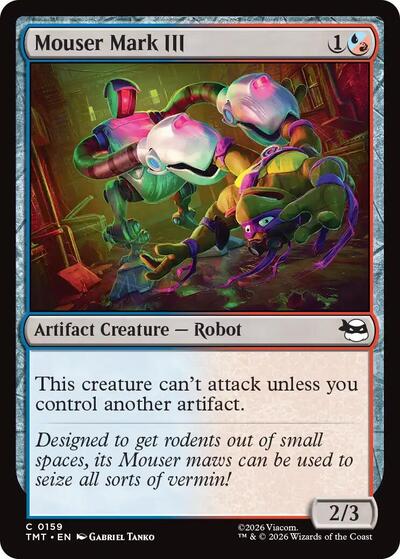 Mouser Mark III (Teenage Mutant Ninja Turtles) Medium Play Foil