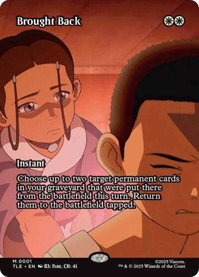 Brought Back (Borderless) (Avatar: The Last Airbender: Eternal-Legal) Light Play