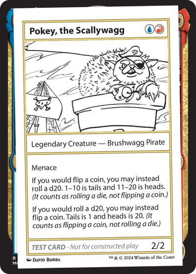 Pokey, the Scallywagg (Mystery Booster 2 Playtest Cards) Near Mint