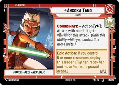Ashoka Tano Snips (Twilight of the Republic) Near Mint