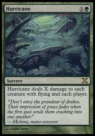 Hurricane (10th Edition) Near Mint Foil