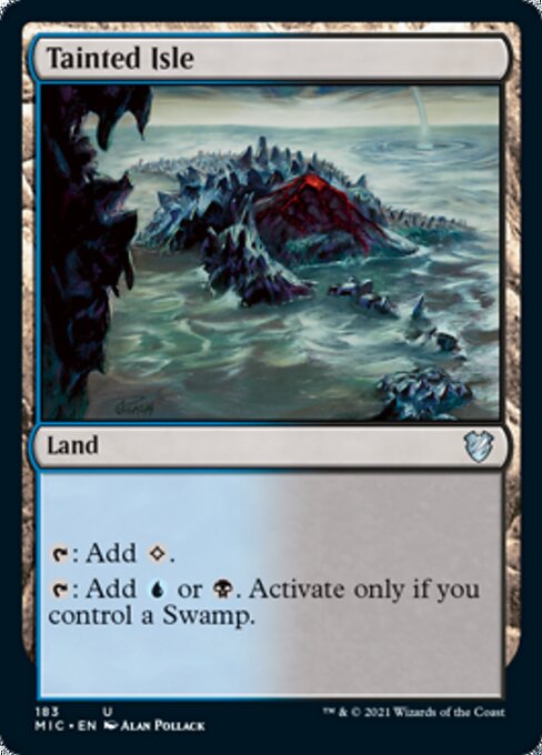 Tainted Isle (Commander 2021 Midnight Hunt) Near Mint