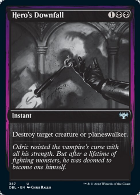 Hero's Downfall (Innistrad: Double Feature) Near Mint