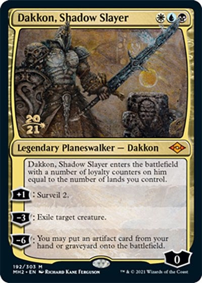 Dakkon, Shadow Slayer (Promos: Prerelease Cards) Near Mint Foil